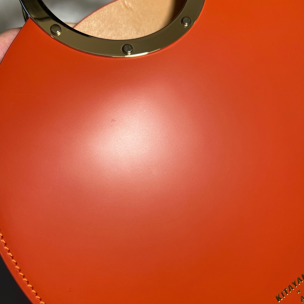 Kitayama | Orange Large Gretel Purse - Picture 7 of 9